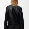 Belted Jacket in Nappa Lambskin Belted Jacket in Nappa Lambskin
