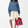 Belted Shirt in Denim Belted Shirt in Denim