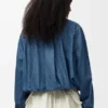 Belted Shirt in Denim Belted Shirt in Denim