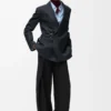 Belted Trousers in Wool Belted Trousers in Wool