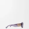 Beveled Oval Maxi Anagram Sunglasses Beveled Oval Maxi Anagram Sunglasses