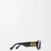 Beveled Oval Maxi Anagram Sunglasses Beveled Oval Maxi Anagram Sunglasses