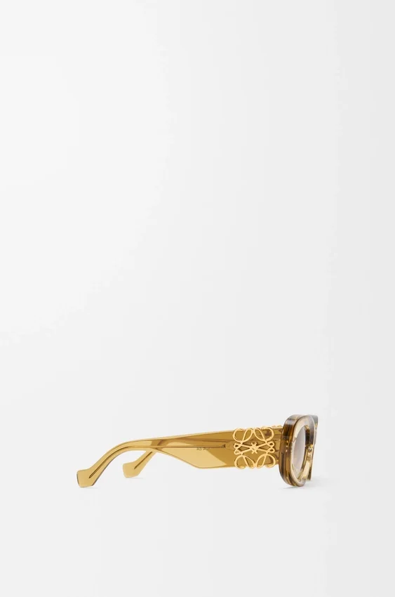 Beveled Oval Maxi Anagram Sunglasses Beveled Oval Maxi Anagram Sunglasses