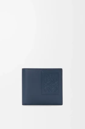 Bifold Coin Wallet in Satin Calfskin