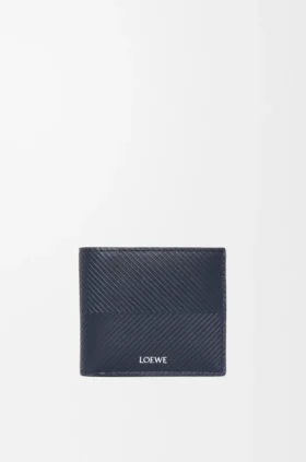 Bifold Wallet in Textured Classic Calfskin