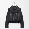 Biker Jacket in Nappa Lambskin