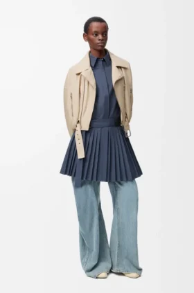Biker Jacket in Nappa Lambskin