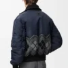 Bomber Jacket in Nylon and Wool Blend Bomber Jacket in Nylon and Wool Blend
