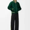 Bomber Jacket in Technical Fabric Bomber Jacket in Technical Fabric