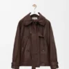 Bow Jacket in Nappa Lambskin Bow Jacket in Nappa Lambskin