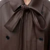 Bow Jacket in Nappa Lambskin Bow Jacket in Nappa Lambskin