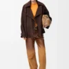 Bow Jacket in Suede Goatskin Bow Jacket in Suede Goatskin