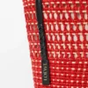 Braid Pocket in Iraca Palm and Calfskin