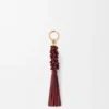 Braided Knot Charm in Calfskin Braided Knot Charm in Calfskin