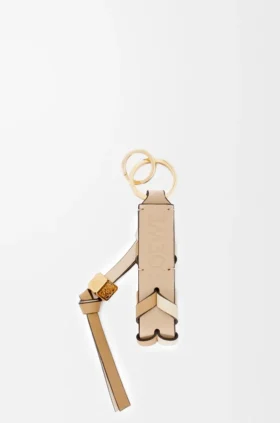Braided Strap Keyring in Calfskin Braided Strap Keyring in Calfskin