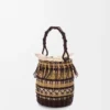 Bucket in Cord and Leather