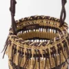 Bucket in Cord and Leather