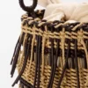 Bucket in Cord and Leather