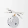 Bunny on the Moon Bauble in Blown Glass