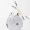 Bunny on the Moon Bauble in Blown Glass