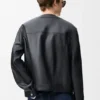 Cardigan in Nappa Lambskin Cardigan in Nappa Lambskin