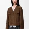 Cardigan in Shearling Cardigan in Shearling