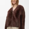Cardigan in Shearling Cardigan in Shearling
