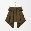 Cargo Skirt in Cotton and Silk Cargo Skirt in Cotton and Silk