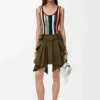 Cargo Skirt in Cotton and Silk Cargo Skirt in Cotton and Silk
