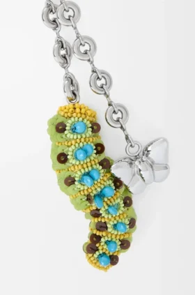 Caterpillar Chain Charm