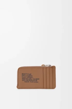 Cats Coin Cardholder in Classic Calfskin