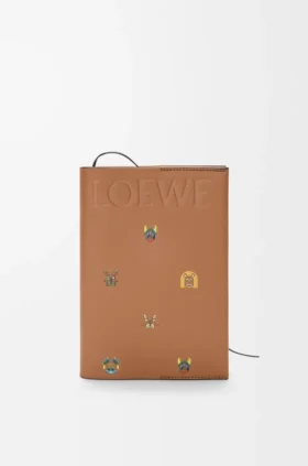 Cats Notebook in Calfskin
