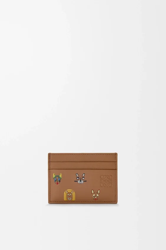 Cats Plain Cardholder in Classic Calfskin Cats Plain Cardholder in Classic Calfskin
