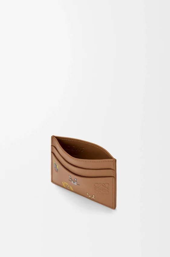 Cats Plain Cardholder in Classic Calfskin Cats Plain Cardholder in Classic Calfskin