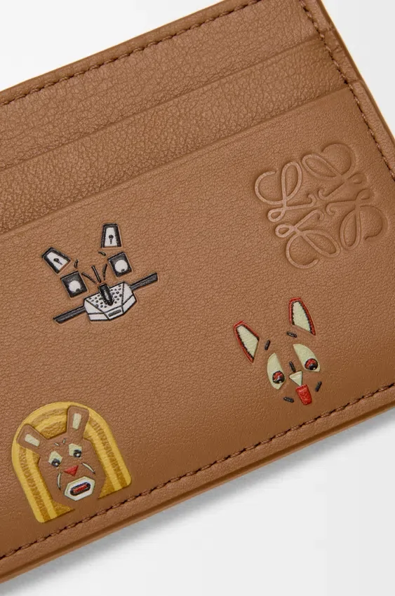 Cats Plain Cardholder in Classic Calfskin Cats Plain Cardholder in Classic Calfskin
