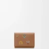 Cats Trifold Wallet in Classic Calfskin Cats Trifold Wallet in Classic Calfskin