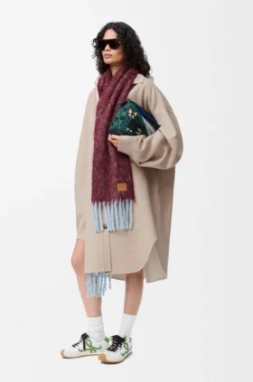 Coat in Wool and Cashmere