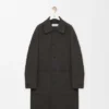 Coat in Wool and Silk Coat in Wool and Silk