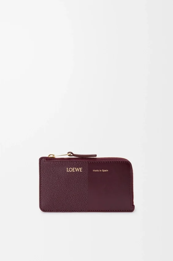 Coin Cardholder in Smooth and Grained Calfskin Coin Cardholder in Smooth and Grained Calfskin