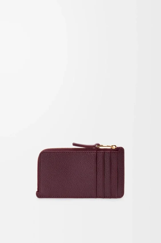 Coin Cardholder in Smooth and Grained Calfskin Coin Cardholder in Smooth and Grained Calfskin