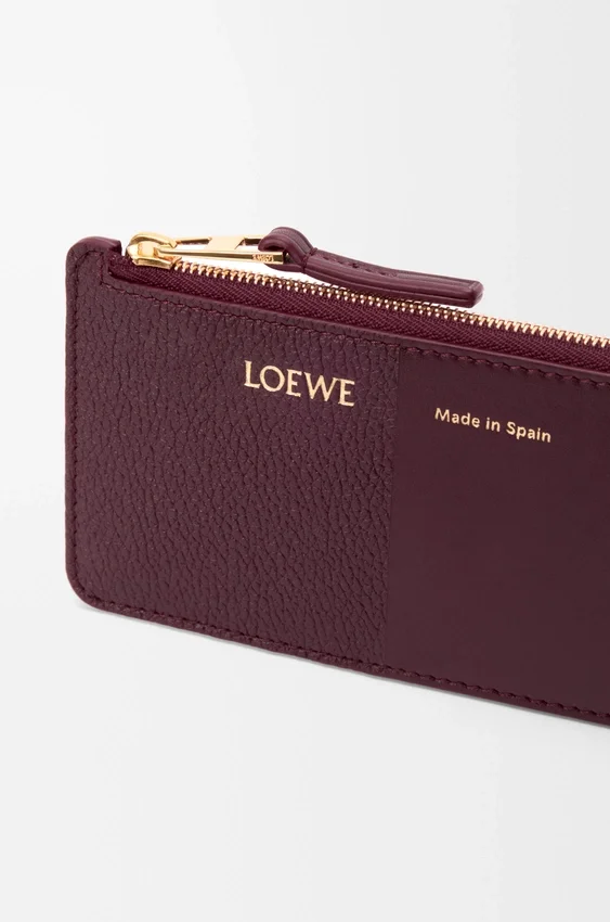 Coin Cardholder in Smooth and Grained Calfskin Coin Cardholder in Smooth and Grained Calfskin