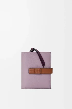 Compact Zip Wallet in Soft Grained Calfskin