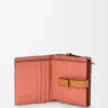 Compact Zip Wallet in Soft Grained Calfskin Compact Zip Wallet in Soft Grained Calfskin