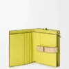 Compact Zip Wallet in Soft Grained Calfskin Compact Zip Wallet in Soft Grained Calfskin