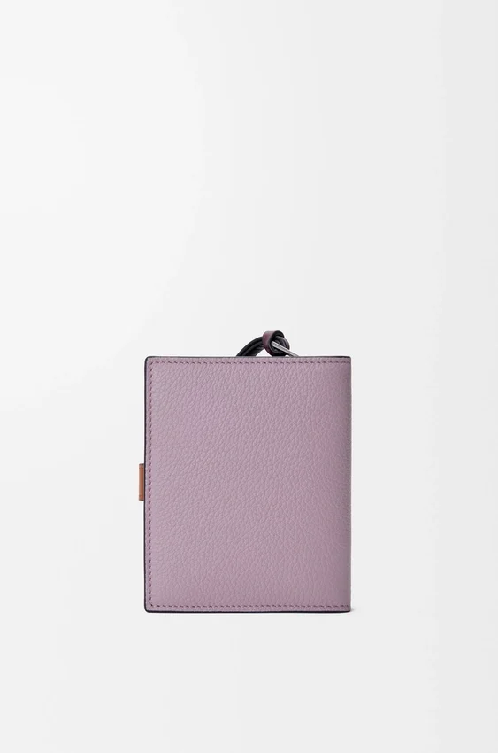 Compact Zip Wallet in Soft Grained Calfskin Compact Zip Wallet in Soft Grained Calfskin