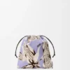 Corn Small Drawstring Pouch in Canvas Corn Small Drawstring Pouch in Canvas