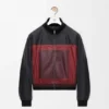 Cropped Jacket in Nappa Lambskin Cropped Jacket in Nappa Lambskin