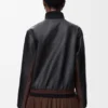 Cropped Jacket in Nappa Lambskin Cropped Jacket in Nappa Lambskin