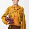 Cropped Jacket in Suede Lambskin Cropped Jacket in Suede Lambskin