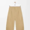 Cropped Trousers in Cotton